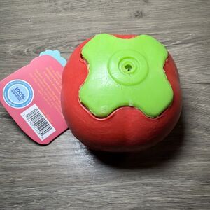 Tomato Tomutto Bark Toy M/L 20+ lbs BarkBox Squeaky
